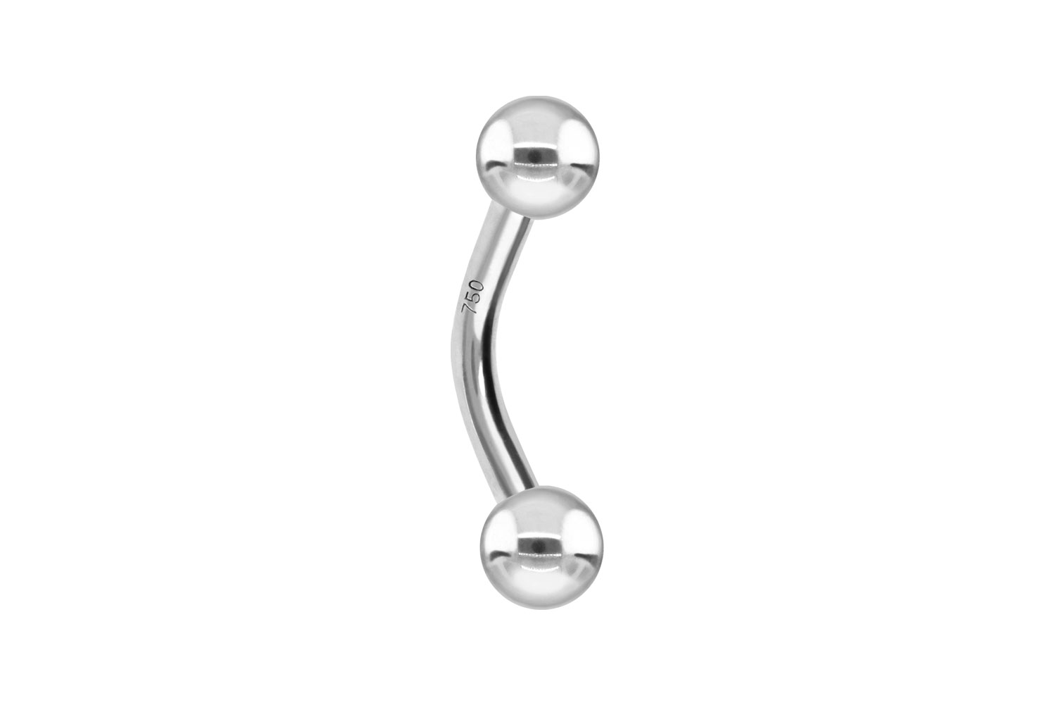 14/18 Karat Gold Piercing Banane